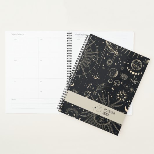 zwart-mystisch asstral planner (Display)