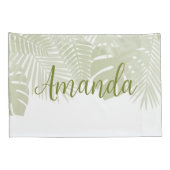 Zwart-Naped Monarch genesteld tussen de bladeren Kussensloop (Achterkant-Rechts)