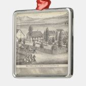 Zwart, neusweerstanden, eigenschappen metalen ornament (Links)