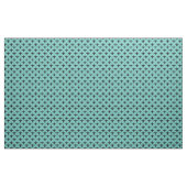 Zwart op turquoise A-10 Warthog Attack Jet Pattern Stof (Yard (91,4 cm))