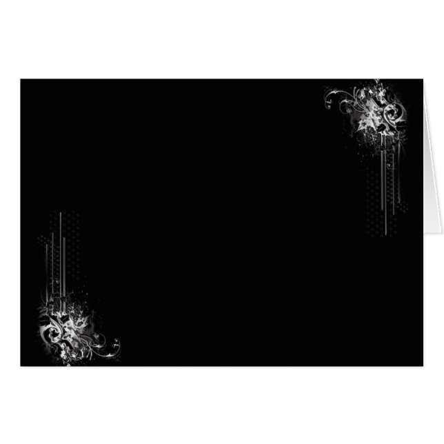 Zwart op wit (landschap) (Voorkant Horizontaal)