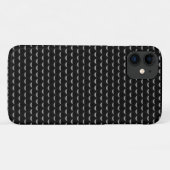 Zwart op zwart automobielpatroon Case-Mate iPhone case (Achterkant (horizontaal))