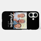 Zwart Opa Opgerichte Script Foto Case-Mate iPhone Case (Achterkant (horizontaal))