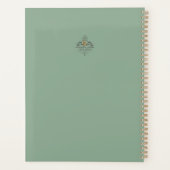 Zwart Paard Friese Paard - Kalender, Planner (Achterkant)