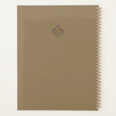 Zwart Paard Friese Paard - Kalender, Planner (Achterkant)