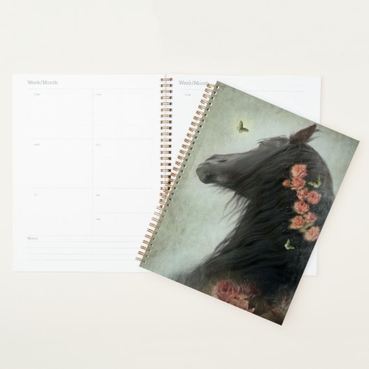 Zwart Paard Friese Paard - Kalender, Planner (Display)