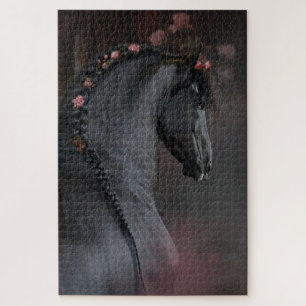 Zwart Paard - Puzzel