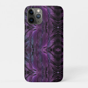Zwart Paars, krachtig design iPhone 11 Pro Hoesje