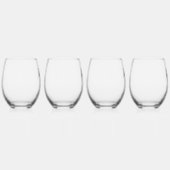 Zwart Palm Tree glas Tumbler (Rechts)