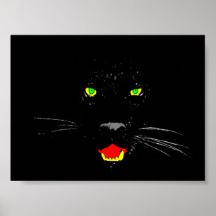 Zwart pantherPoster Poster