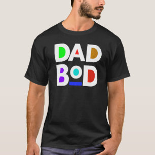 Zwart Papa Bod Vaders Workout Fit Oefening Papa G T-shirt