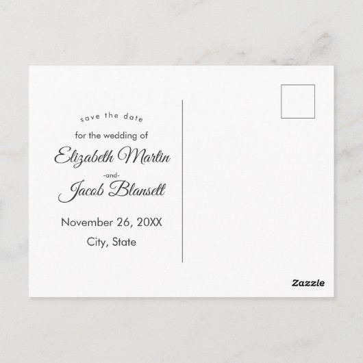 Zwart papier gesneden mandala de datum opslaan briefkaart (Achterkant)