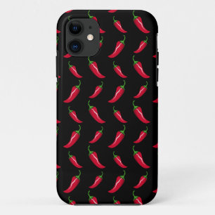 Zwart paprika's iPhone 11 hoesje
