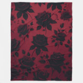 Zwart Paradijs 60x80 Fleece Deken (Voorkant)
