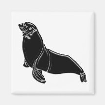 Zwart Patent Leather Seal