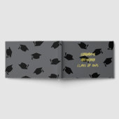 Zwart Petten Tiener Boy Afstuderen Gastenboek (Volledig)