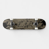 Zwart plastic en druppel skateboard (Horizontaal)