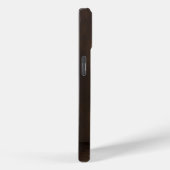 Zwart porselein Case-Mate iPhone case (Achterkant / Rechts)