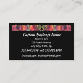 Zwart Professioneel Personeel Mgr, HR Mgr, Visitekaartje (Voorkant)