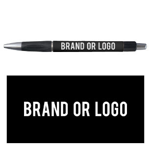 Zwart Promotionele Supplies Custom Business Logo Pen