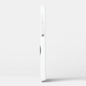 Zwart Punt Case-Mate iPhone Case (Achterkant / Links)