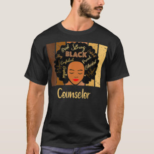 Zwart Raadsman Liefde Afrikaans Amerikaans T-shirt