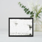 Zwart randomtrek (kleur toevoegen) kaart (Staand voorkant)