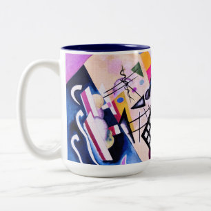 Zwart raster, 1922 -  Kandinsky Tweekleurige Koffiemok