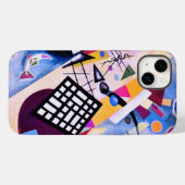  zwart raster - Kandinsky Abstracte kunst Case-Mate iPhone Case (Achterkant (horizontaal))