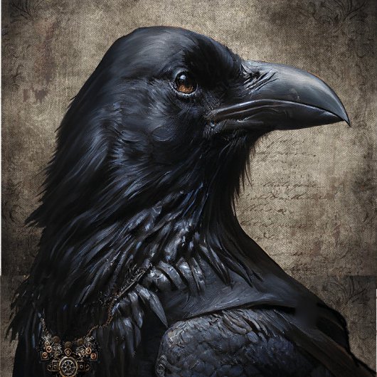 Zwart Raven Tissuepapier