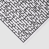 Zwart reuzenlijnmaïs tissuepapier (Detail)