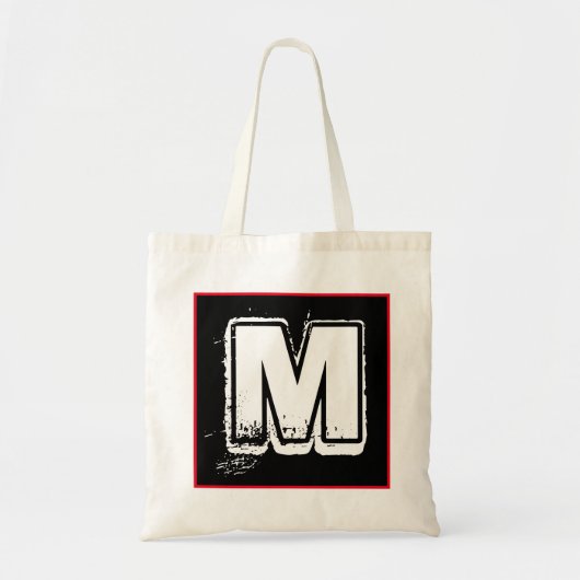 Zwart-rode persoonlijke Canvas tas, moeder van bru Tote Bag (Voorkant)