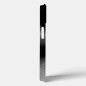 Zwart roestvrij stalen metaal patroon - aangepaste Case-Mate iPhone case (Achterkant / Rechts)