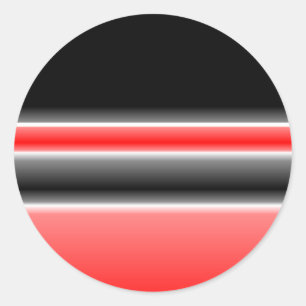 Zwart/rood en wit design stickers