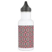 Zwart-rood festival waterfles (Links)