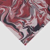 Zwart-rood gemarmerd papier voor afdrukken (Detail)