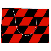 Zwart-rood Groot Cadeauzakje (Achterkant)