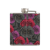 ZWART ROOD PAARSE HALLOWEEN ROZEN HEUPFLES (Achterkant)