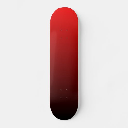 Zwart-rood verloopskateboard skateboard (Voorkant)