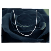 Zwart Roos Flower Dark Gothic Vibe Groot Cadeauzakje (Achterkant)