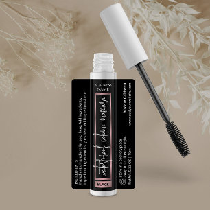 Zwart & Roos Gold Lash Serum Cosmetische Buis Masc Labels