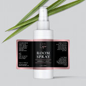 Zwart & Roos Gold Logo Luchtverfrisser Spray Label