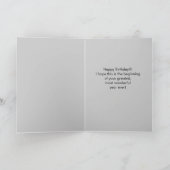  zwart roos op zwarte achtergrond kaart (Binnen)