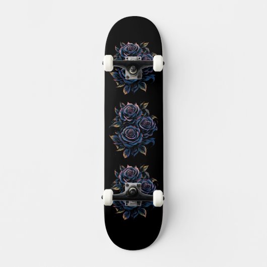 Zwart Roos Skateboard (Voorkant)