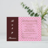 Zwart/roze Kaart (Staand voorkant)