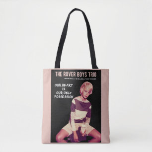 Zwart/Roze Rover Jongens Trio "Real Gone Yvonne" T Draagtas