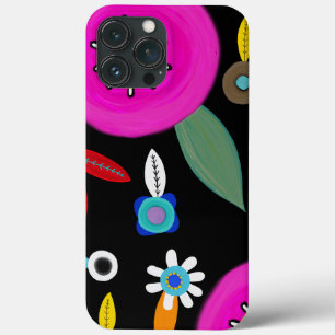 Zwart-roze RUPYDETEQUILA iPhone 13 Pro Max Hoesje