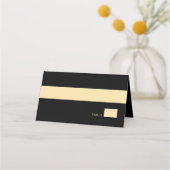 Zwart Rustiek Gouden Cirkel Lijst Ampersand Bruilo (Voorkant)