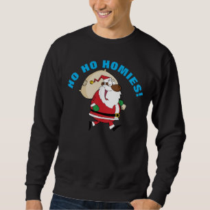 Zwart Santa Shirt