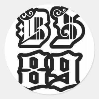 zwart schaap sinds 89 sticker